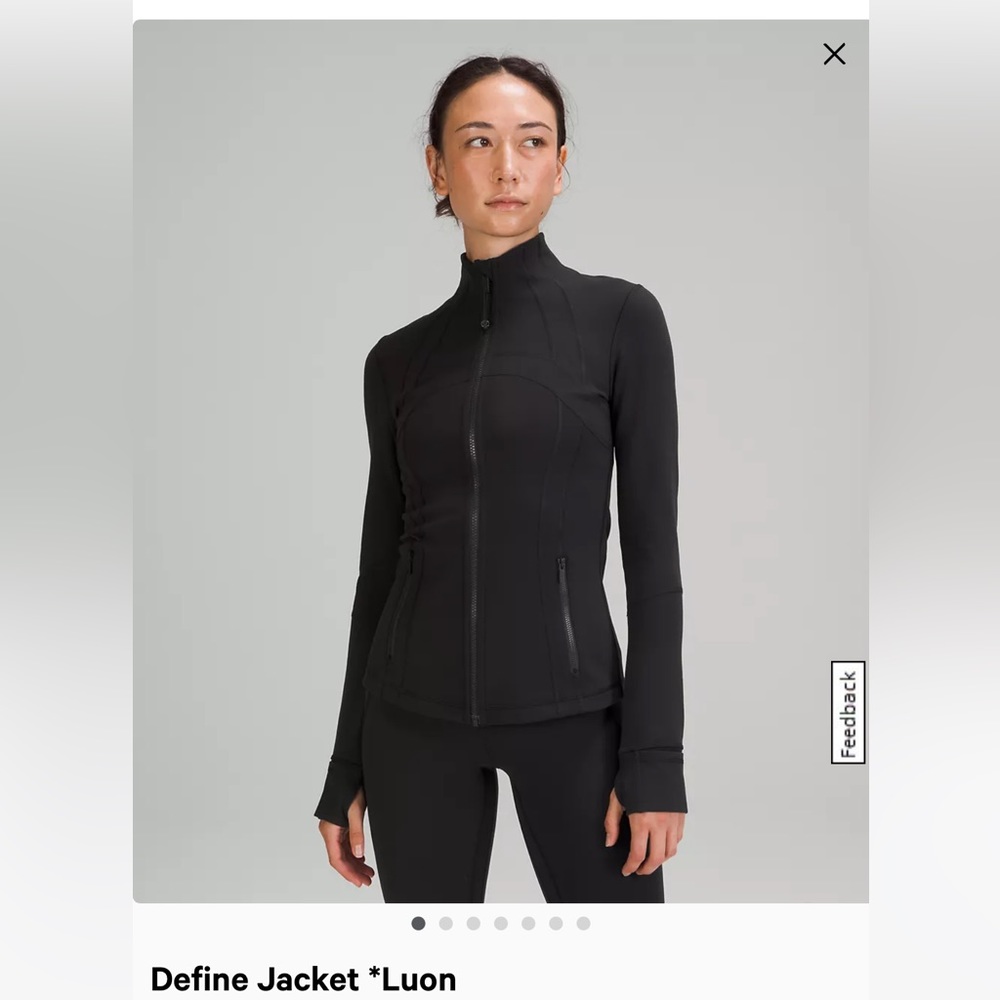 Lululemon Black Define Jacket In Luon. - image 1